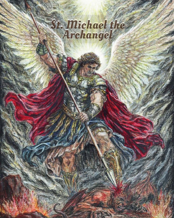 St. Michael prayer card